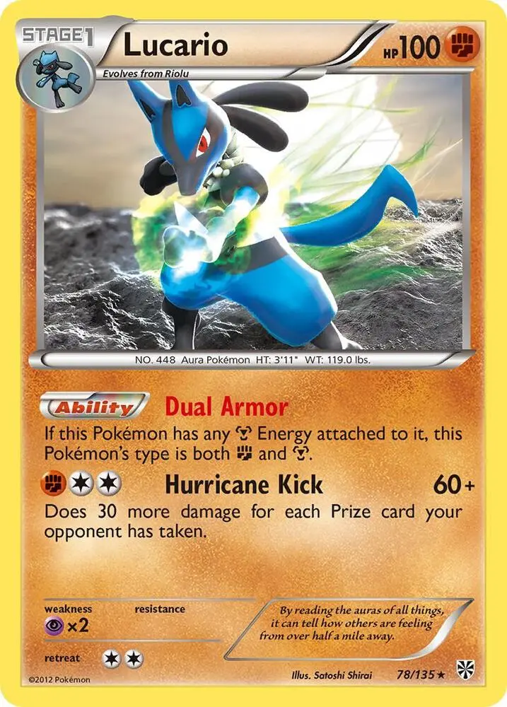 Lucario, Plasma Storm 78/135