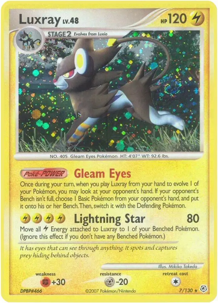 Luxray, Diamond & Pearl 7/130