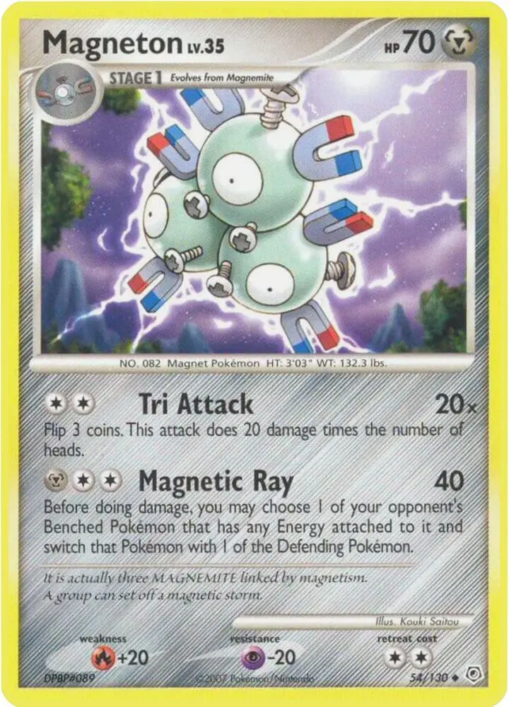 Magneton, Diamond & Pearl 54/130