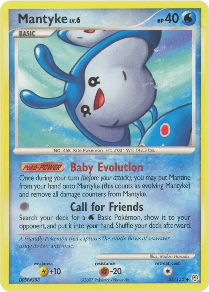 Mantyke, Diamond & Pearl 55/130