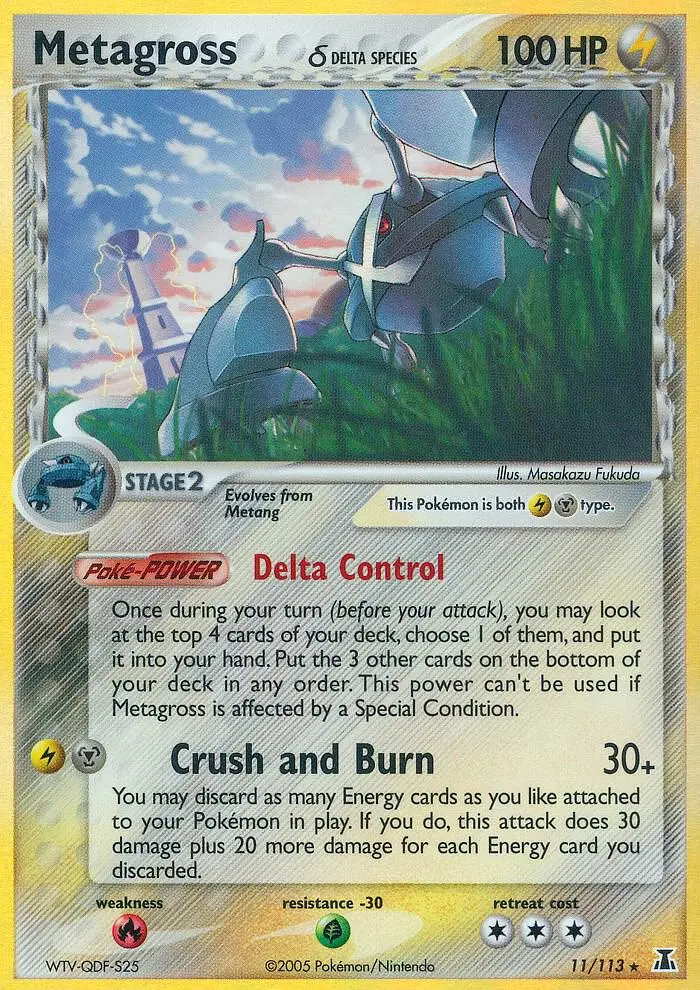 Metagross δ, Delta Species 11/113