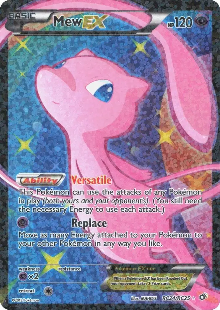 Mew EX (Full Art), Legendary Treasures: Radiant Collection RC24/RC25