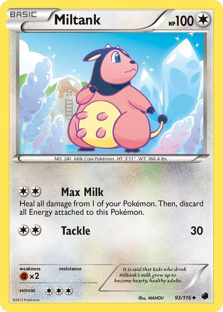 Miltank, Plasma Freeze 93/116
