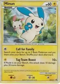 Minun, HGSS Black Star Promos HGSS17/25