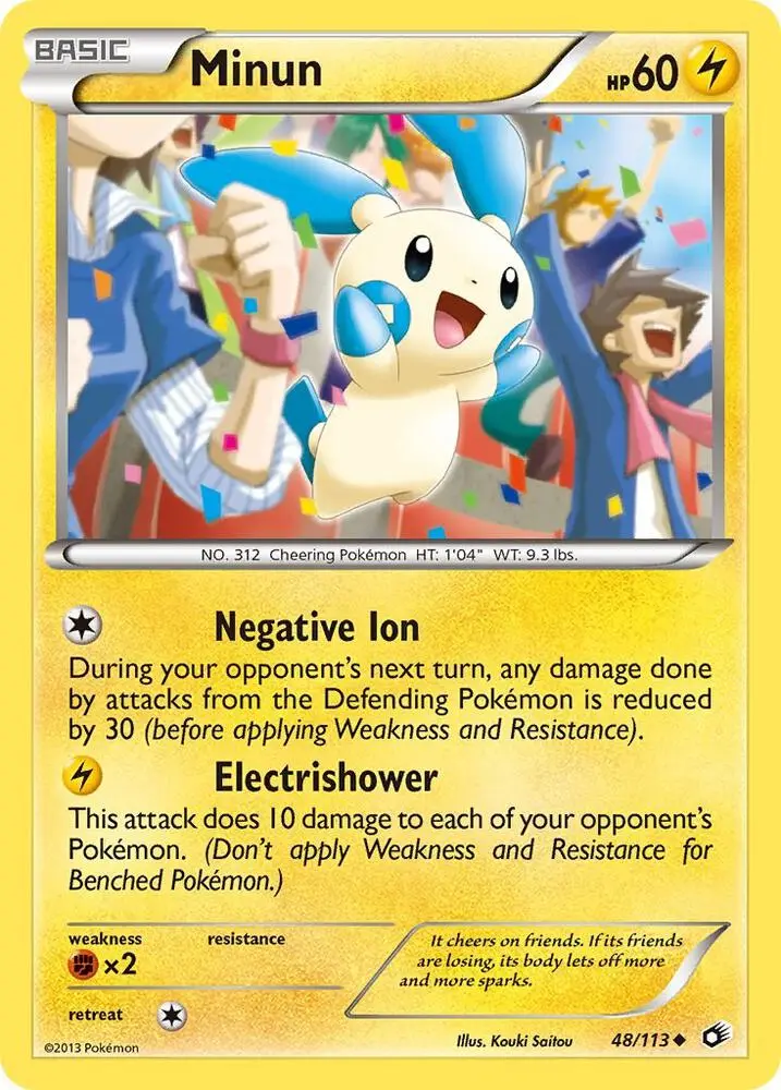 Minun, Legendary Treasures 48/113