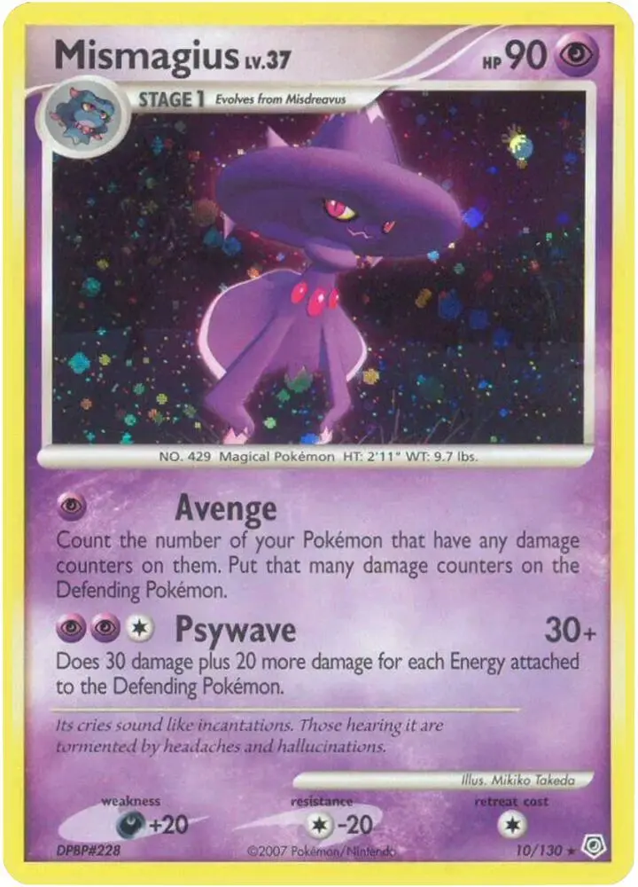 Mismagius, Diamond & Pearl 10/130
