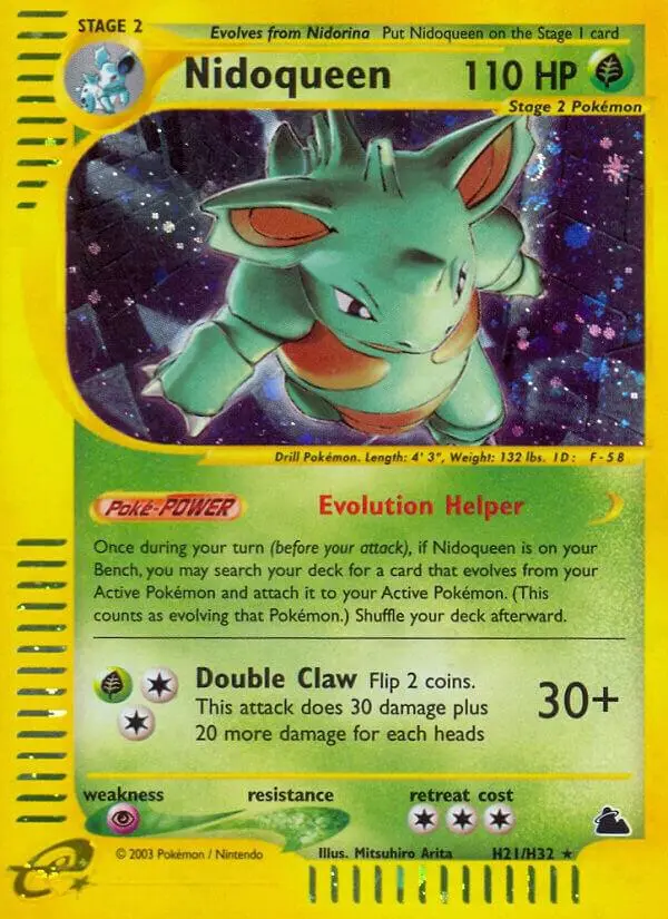 Nidoqueen, Skyridge H21/144