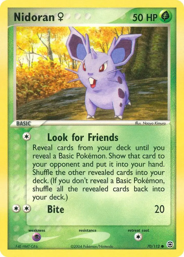 Nidoran♀, FireRed & LeafGreen 70/112