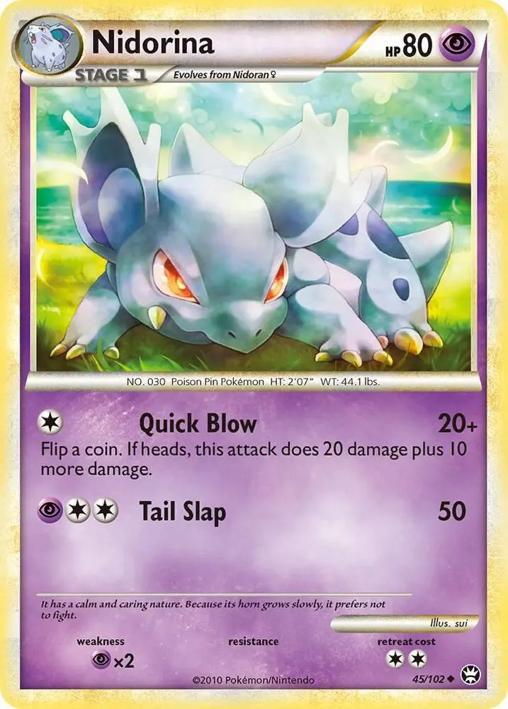 Nidorina, Triumphant 45/102