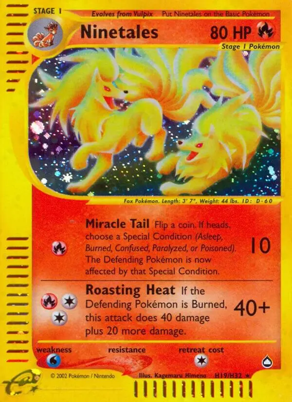 Ninetales, Aquapolis H19/147