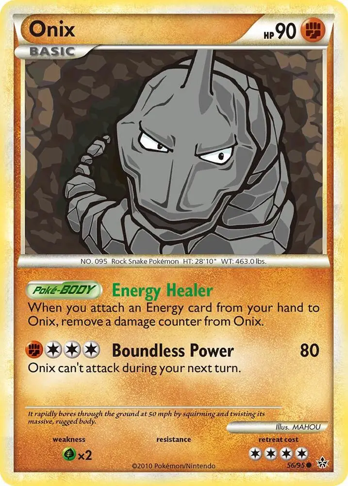 Onix, Unleashed 56/95