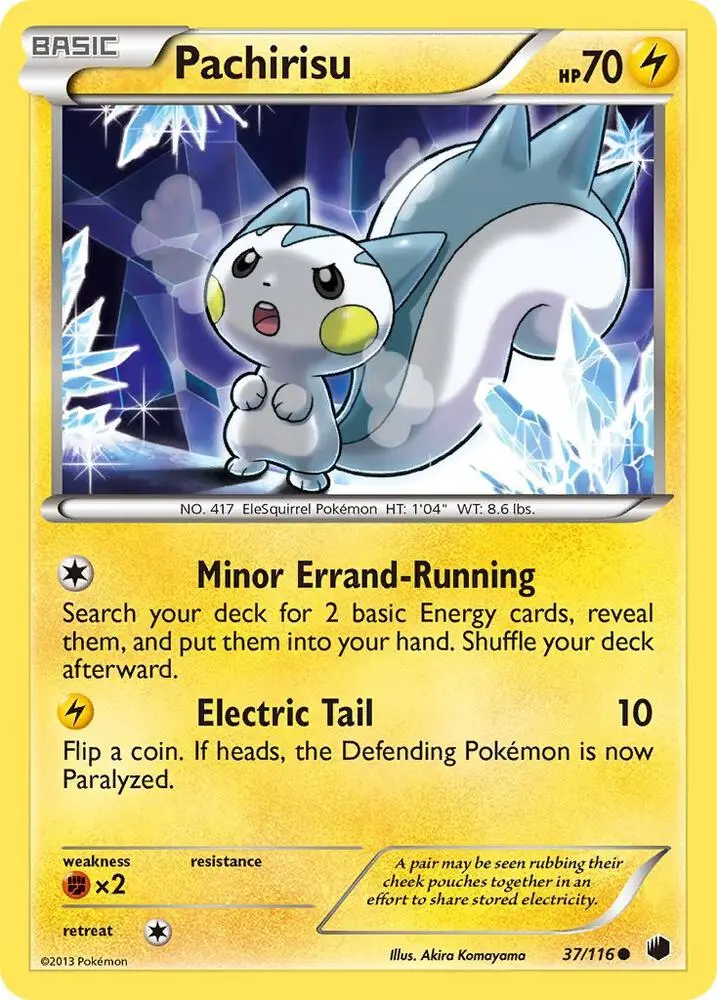 Pachirisu, Plasma Freeze 37/116