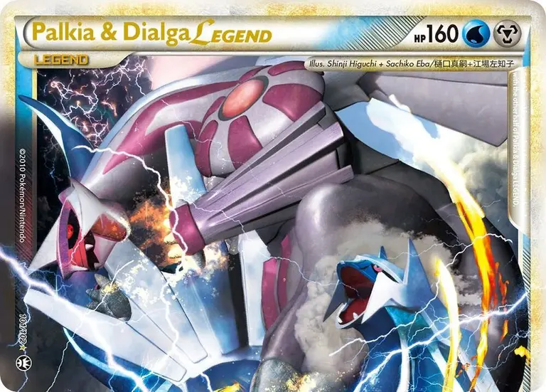 Palkia & Dialga LEGEND, Triumphant 101/102