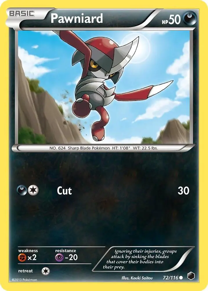 Pawniard, Plasma Freeze 72/116