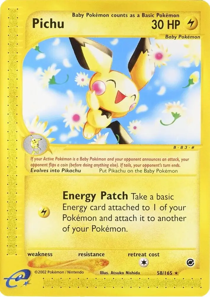 Pichu, Expedition Base Set 58/165