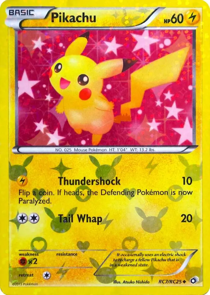 Pikachu, Legendary Treasures: Radiant Collection RC7/RC25