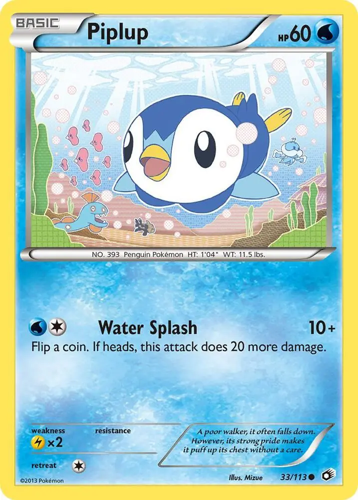Piplup, Legendary Treasures 33/113