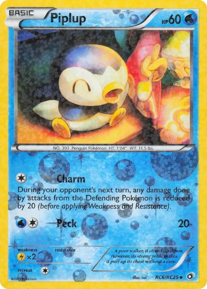 Piplup, Legendary Treasures: Radiant Collection RC6/RC25