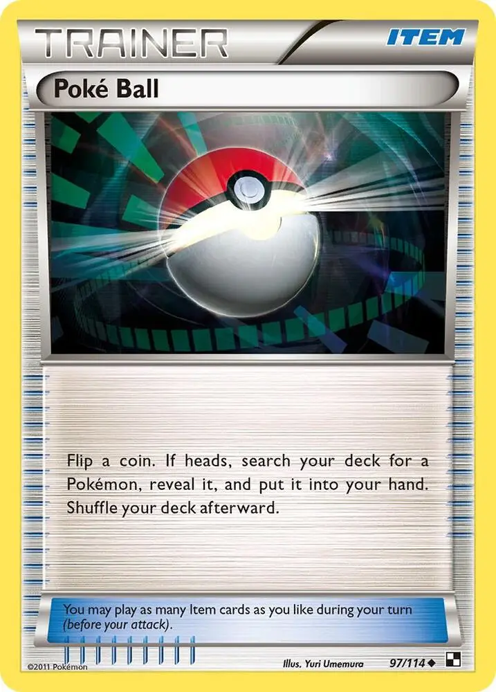 Poké Ball, Black & White 97/114