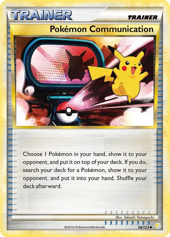 Pokémon Communication, HeartGold SoulSilver 98/123