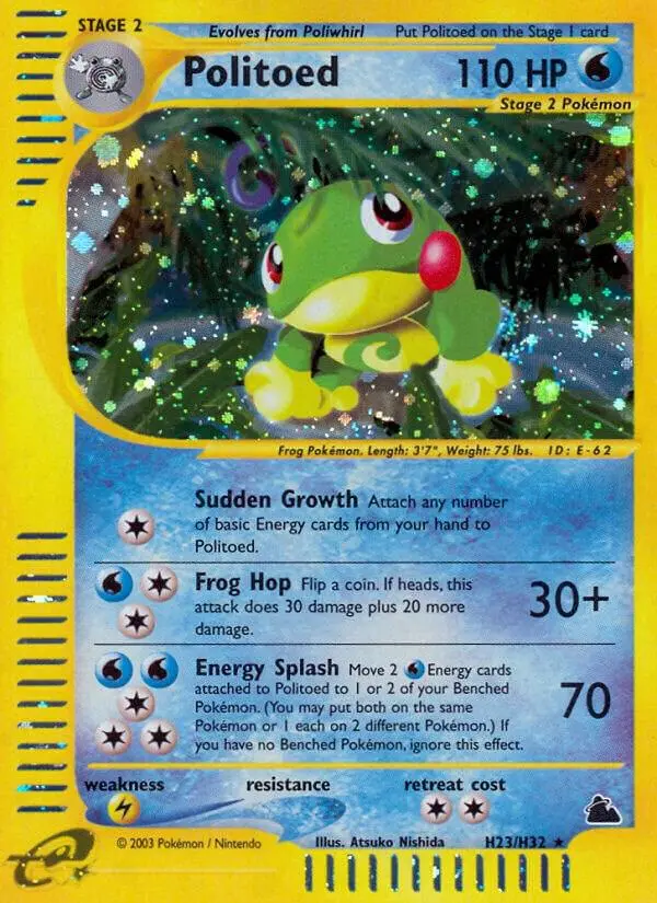 Politoed, Skyridge H23/144