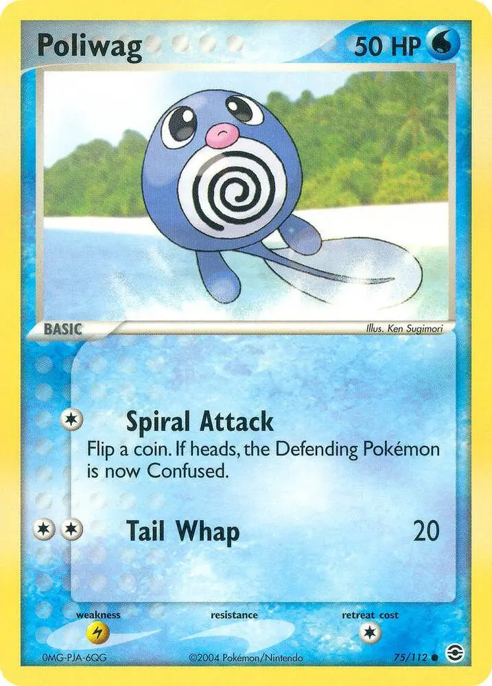 Poliwag, FireRed & LeafGreen 75/112