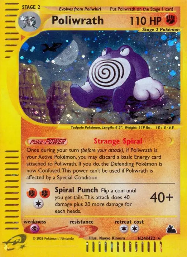 Poliwrath, Skyridge H24/144