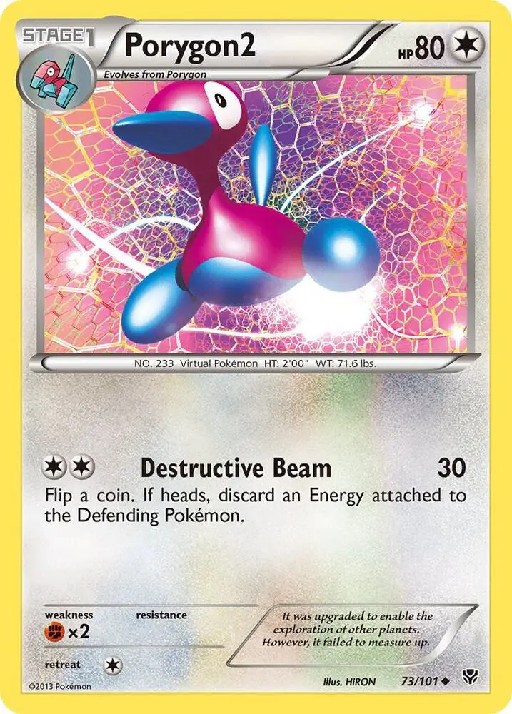 Porygon2, Plasma Blast 73/101