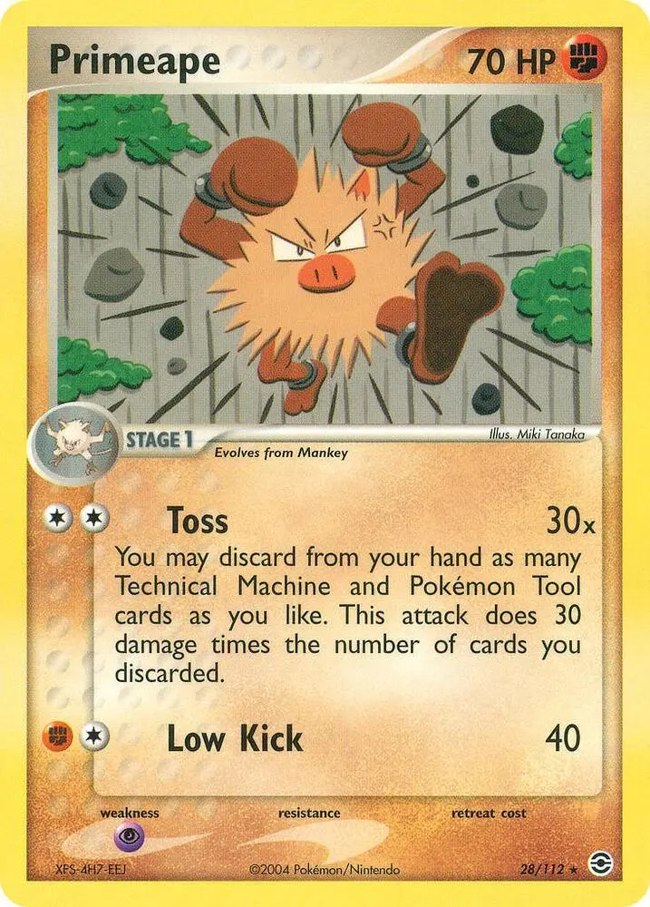Primeape, FireRed & LeafGreen 28/112