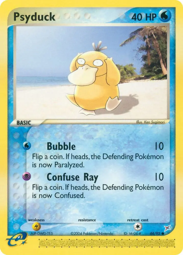 Psyduck, Team Magma vs Team Aqua 44/95