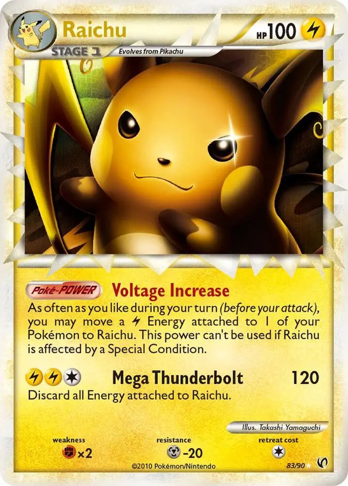 Raichu, Undaunted 83/90
