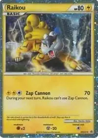 Raikou, HGSS Black Star Promos HGSS19/25
