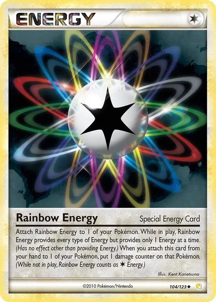 Rainbow Energy, HeartGold SoulSilver 104/123