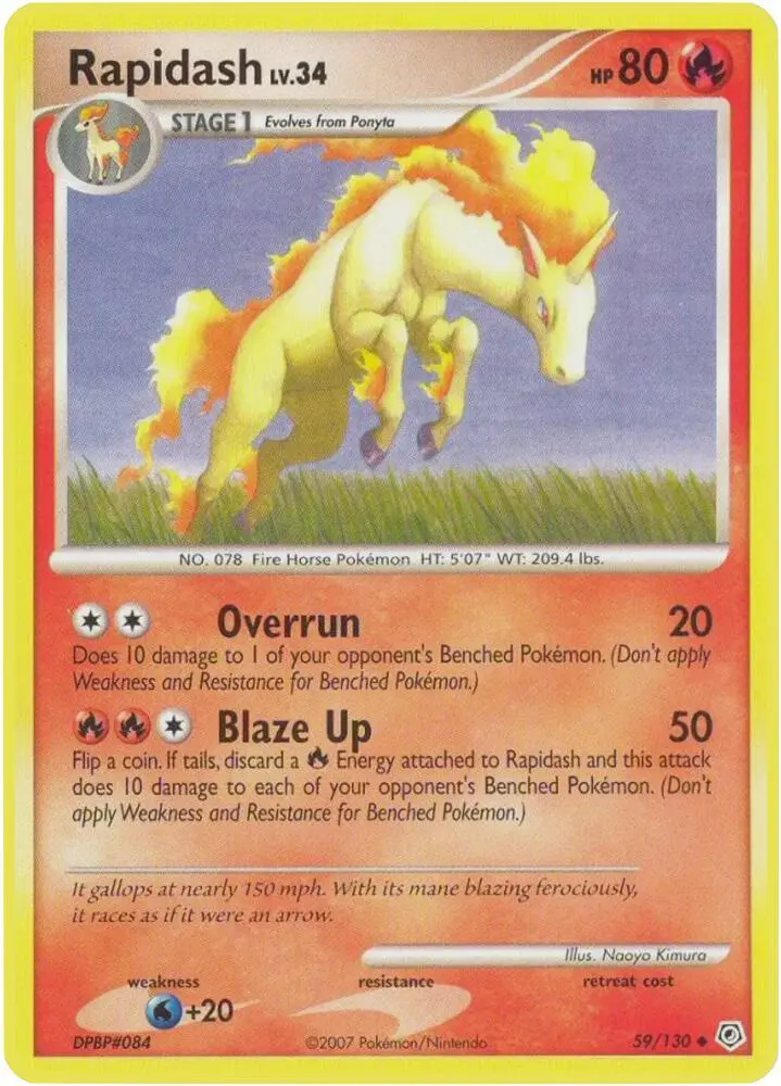 Rapidash, Diamond & Pearl 59/130
