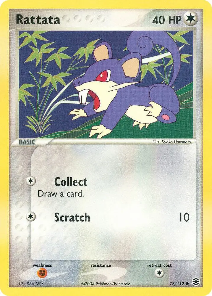 Rattata, FireRed & LeafGreen 77/112