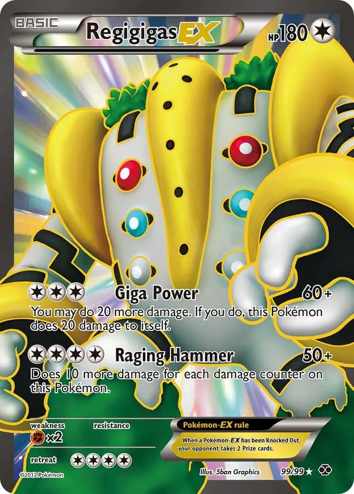Regigigas-EX, Next Destinies 99/99