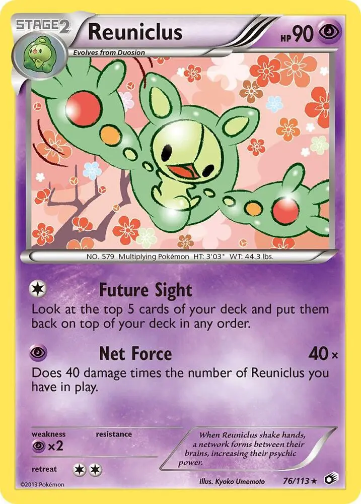 Reuniclus, Legendary Treasures 76/113