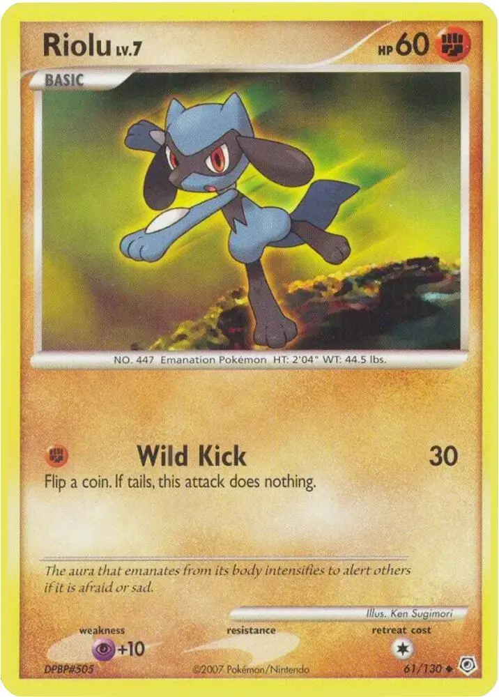 Riolu, Diamond & Pearl 61/130