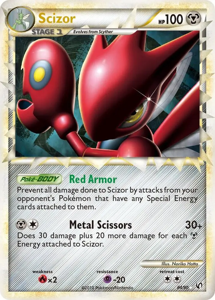 Scizor, Undaunted 84/90