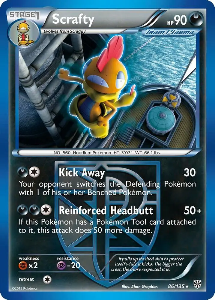 Scrafty, Plasma Storm 86/135