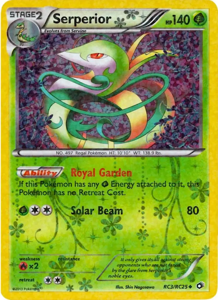 Serperior, Legendary Treasures: Radiant Collection RC3/RC25