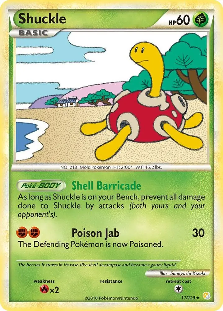 Shuckle, HeartGold SoulSilver 11/123