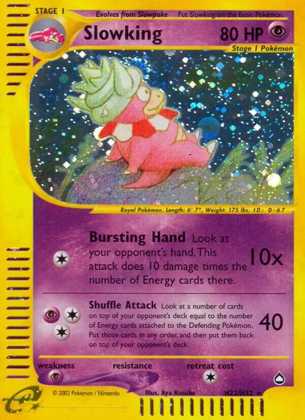Slowking, Aquapolis H22/147