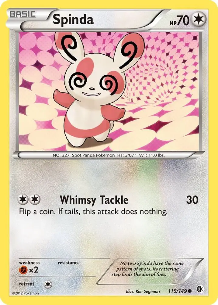Spinda, Boundaries Crossed 115/149