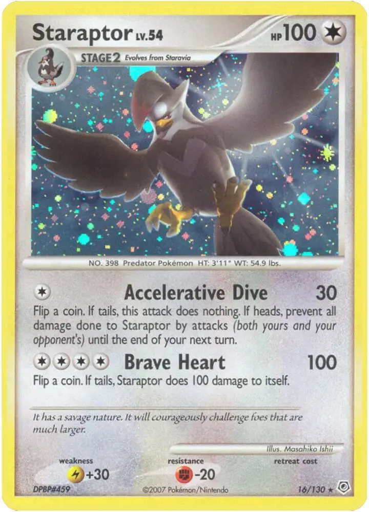 Staraptor, Diamond & Pearl 16/130