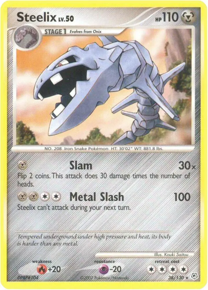 Steelix, Diamond & Pearl 38/130