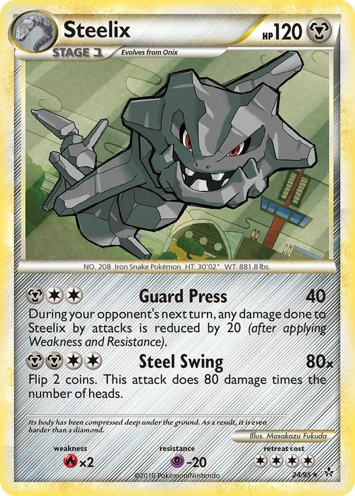 Steelix, Unleashed 24/95