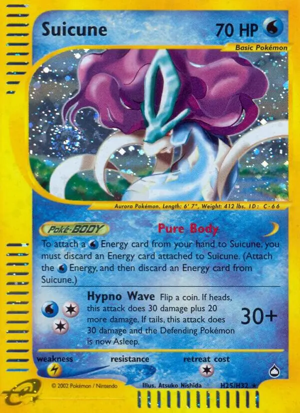 Suicune, Aquapolis H25/147