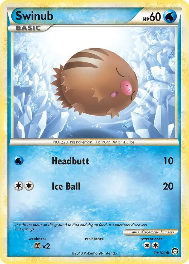 Swinub, Triumphant 79/102