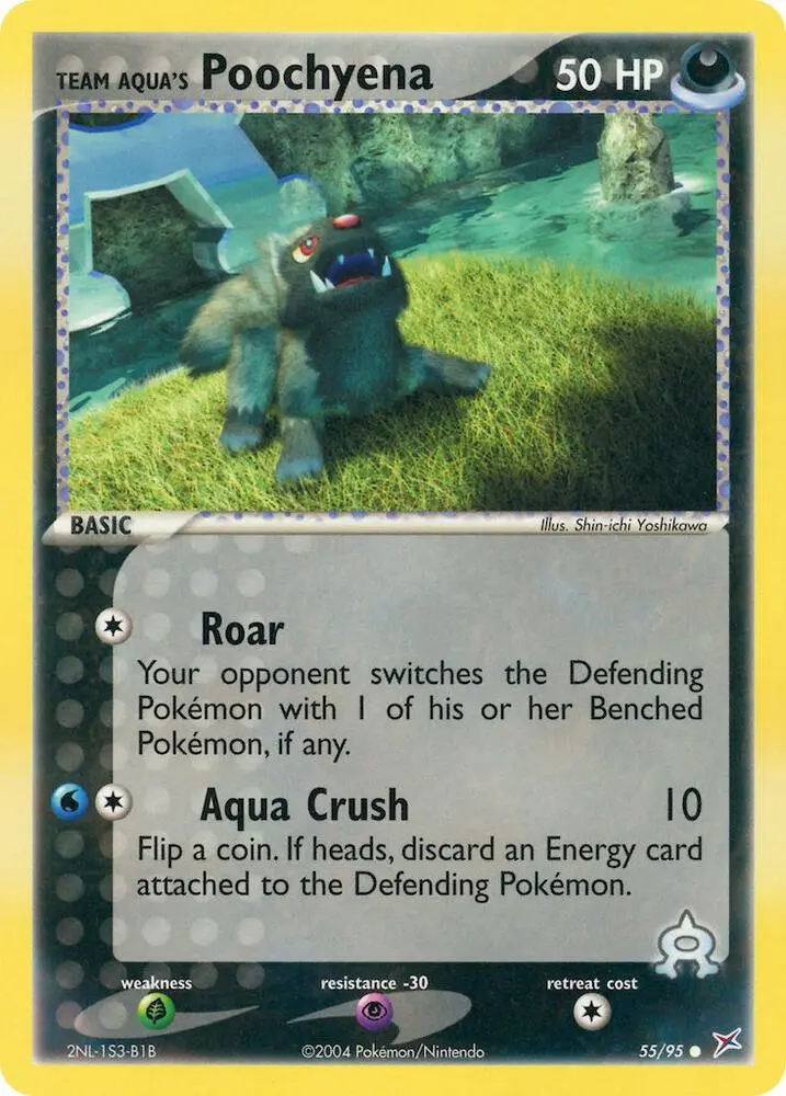 Team Aqua's Poochyena, Team Magma vs Team Aqua 55/95